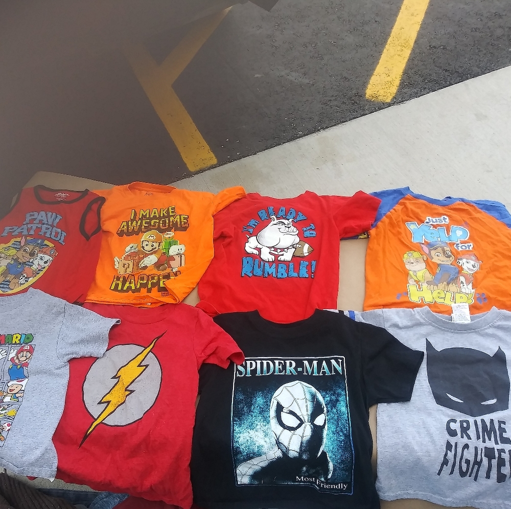 Lot of Superhero & Fun Fav T Shirts